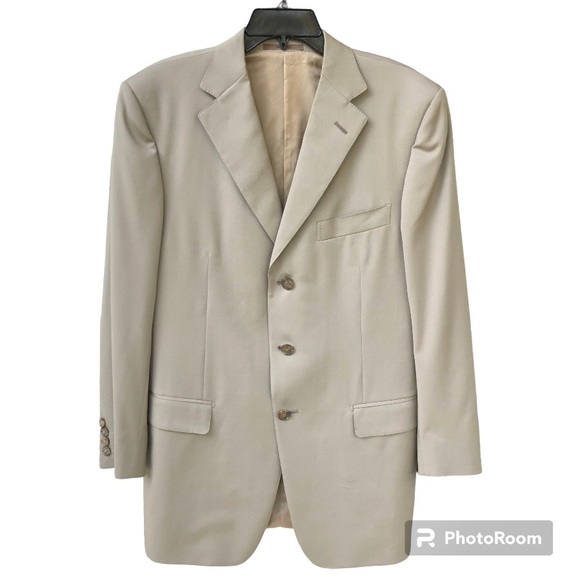 Saks Fifth Avenue Wool Blazer Mens